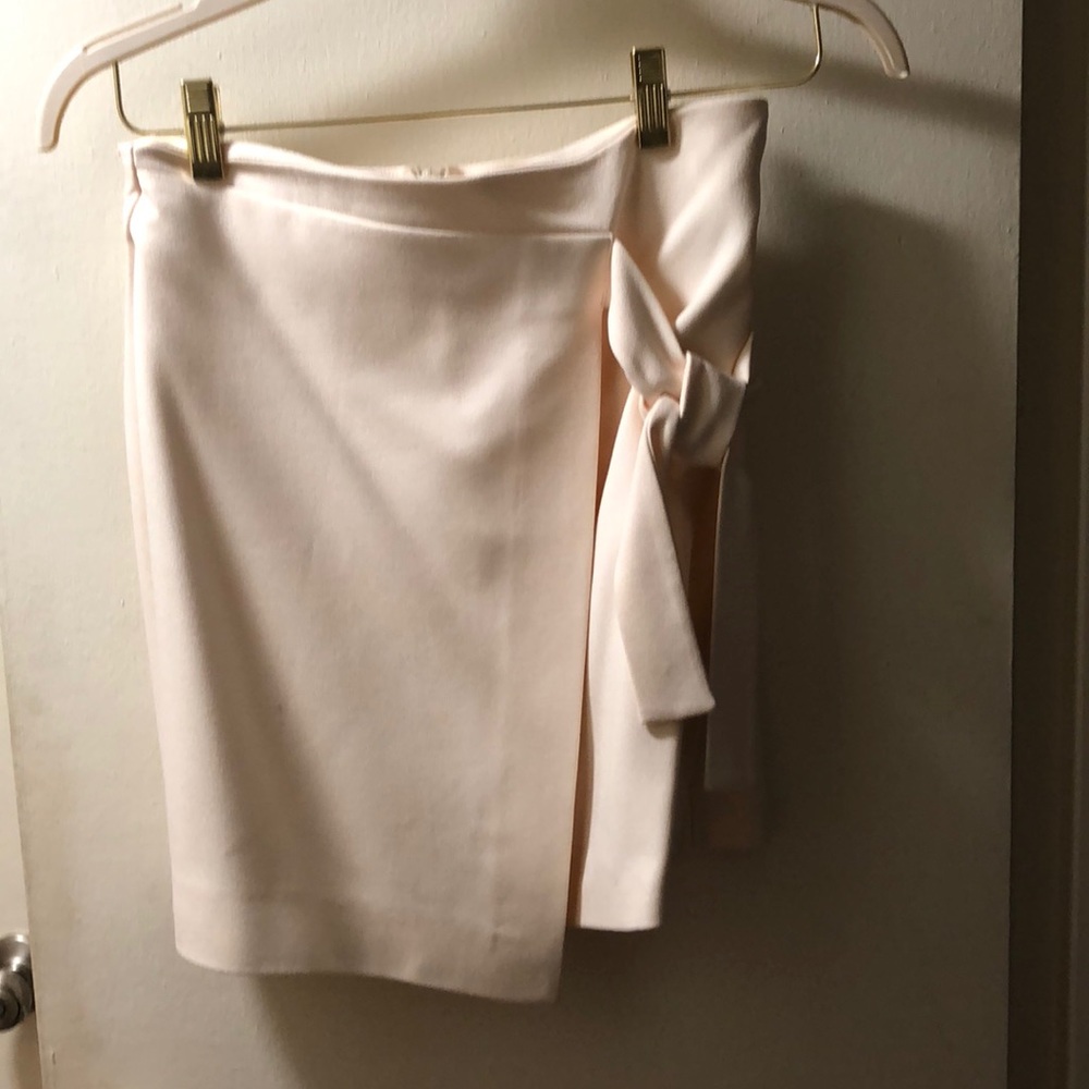 Creme top shop skirt!